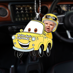 Custom Photo Gifts For Kids Car Ornament 02kapu071224 - Ornament - GoDuckee