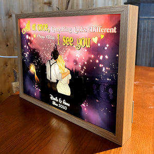 Sweet Couple On Boat, Personalized Light Picture Frame, 05HTTN170823TM, Couple Gift TT - Poster & Canvas - GoDuckee