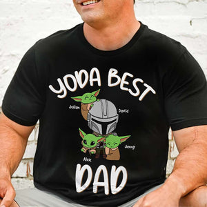 Best Dad In The Galaxy - Personalized Shirts - Gift For Father's Day - 02QHHN200523HH - Shirts - GoDuckee