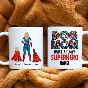 Dog Mom Personalized Coffee Mug 06DNHN240423TM - Coffee Mug - GoDuckee