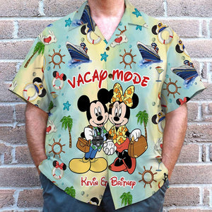 Personalized Gifts For Couple Hawaiian Shirt Cruising Vacation Couple 07QHDT170224 - Hawaiian Shirts - GoDuckee
