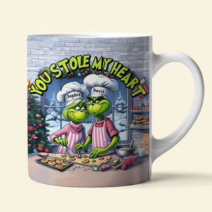 Personalized Funny Christmas Gifts For Couple Coffee Mug 03hupu231124 - Coffee Mug - GoDuckee