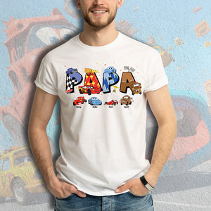 Personalized Gifts For Dad Shirt Pixar Cars 041KALU160125 - Shirts - GoDuckee