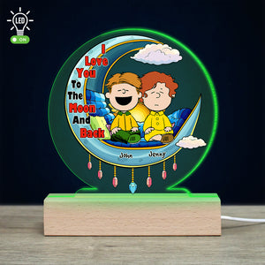 Personalized Gifts For Couple Lover LED Light 03XQDT191224HH - Led Night Light - GoDuckee