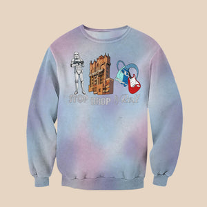 Stop Drop And Roll 01QHXX080923 Personalized Shirt, Gift For Fans - AOP Products - GoDuckee