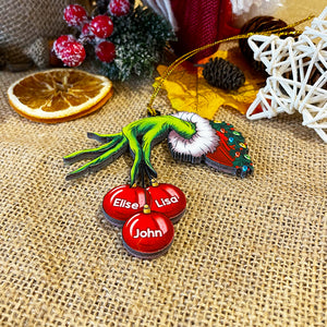 Family-Personalized Wood Ornament - Gift For Family- Christmas Gift- Family Ornament-PW17-ORNM-WOOD-01acdt080923 - Ornament - GoDuckee