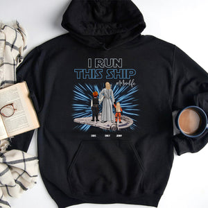 Personalized Gifts For Mom Shirt I Run This Ship 04QHHN270224HHHG GRER2005 - 2D Shirts - GoDuckee