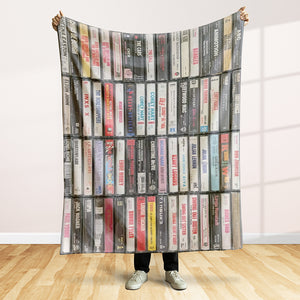 Personalized Gifts For Cassette Tape Lovers Blanket 04ohqn210125 - Blanket - GoDuckee