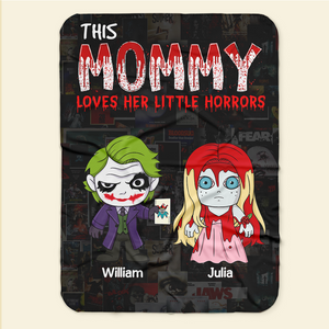 Personalized Gifts For Mom Blanket 04ohpu220225 Little Horrors - Blanket - GoDuckee
