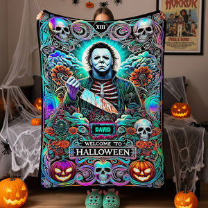 Halloween Villain Blanket Personalized Gifts For Fans 03HUTN070825 - Blanket - GoDuckee