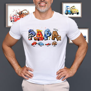 Personalized Gifts For Dad Shirt Pixar Cars 041KALU160125 - Shirts - GoDuckee