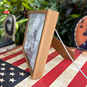 Gifts For Hunting Couple, Personalized Light Picture Frame - Poster & Canvas - GoDuckee