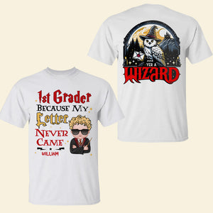 Personalized Gifts For Kid T-shirt 01XQPU100724TM Magic Owl Letter Never Came - Shirts - GoDuckee