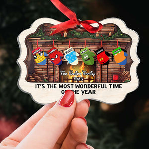 Gloves - The Most Wonderful Time Of The Year 08ACDT071123 Personalized Ornament, Gifts For Family - Ornament - GoDuckee