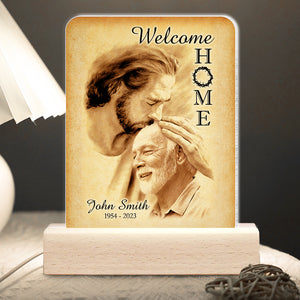 Memorial Gifts, Personalized Led Light, Gifts For Heaven - Led Night Light - GoDuckee