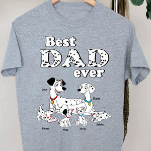 Best Dad Ever Personalized Shirt 03nahn250523 - Shirts - GoDuckee
