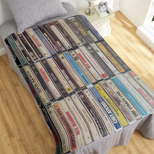 Personalized Gifts For Cassette Tape Lovers Blanket 04ohqn210125 - Blanket - GoDuckee