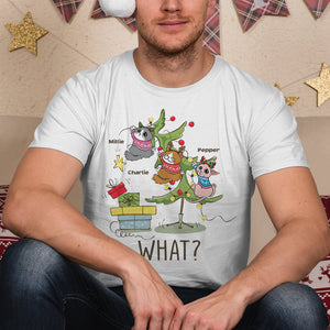 Christmas Cats, Personalized Shirt, Gifts For Cat Lover - Shirts - GoDuckee