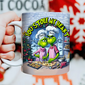Personalized Funny Christmas Gifts For Couple Coffee Mug 03hupu231124 - Coffee Mug - GoDuckee