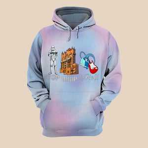 Stop Drop And Roll 01QHXX080923 Personalized Shirt, Gift For Fans - AOP Products - GoDuckee