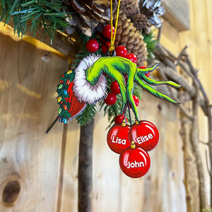 Family-Personalized Wood Ornament - Gift For Family- Christmas Gift- Family Ornament-PW17-ORNM-WOOD-01acdt080923 - Ornament - GoDuckee