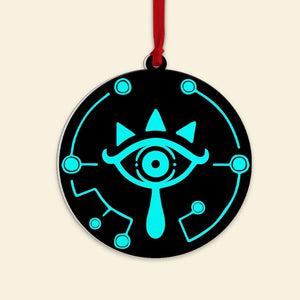 Circle Acrylic Ornament -PW-03NATN280823, Gift For Christmas - Ornament - GoDuckee