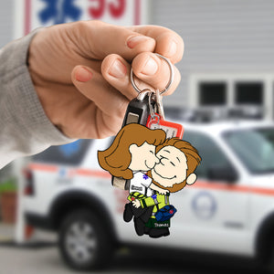 Personalized Gifts For Couple Keychain, Custom Job 01qhqn160125hg - Keychains - GoDuckee