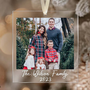 Personalized Gifts For Couple Christmas Ornament 01acdt200724 Family Keepsake - Ornament - GoDuckee