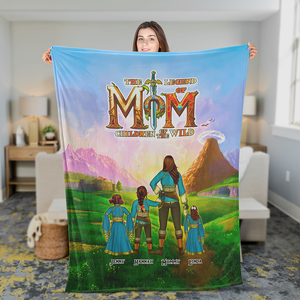Personalized Gifts For Mom Blanket - The Legend Of Mom Mother's Day 05ACHU210325HG - Blanket - GoDuckee