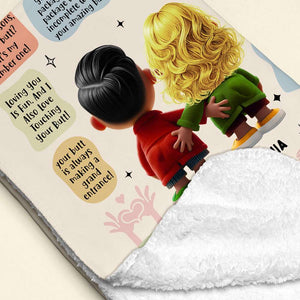 Personalized Gifts For Couple Blanket 01OHDT211224 - Blanket - GoDuckee