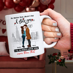Personalized Gifts For Couple Coffee Mug I Say I Love You - Coffee Mug - GoDuckee