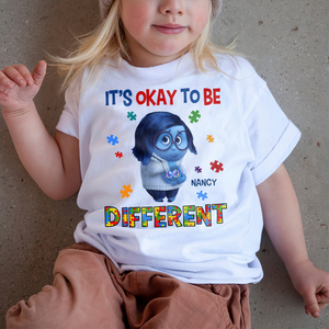 Personalized Gifts For Autism Awareness Shirt It's Okay To Be Different 05tgpu260225 - Shirts - GoDuckee