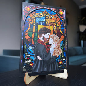 Personalized Gifts For Couple Wood Sign Magical Couple 05HUDT050224PA - Wood Signs - GoDuckee