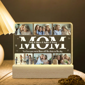 Custom Photo Gifts for Mom LED Light We Love You - Led Lights - GoDuckee