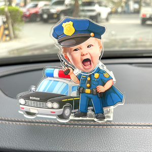 Custom Photo Gifts For Police Shaking Head Standee Cute Gifts - Shaking Head Standee - GoDuckee