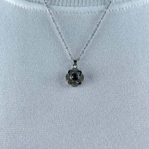 Custom Photo Projection Necklace - Sparkling Bloom Charm 25 11acxx140325 - Necklace - GoDuckee