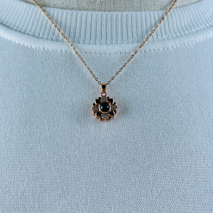 Custom Photo Projection Necklace - Lovely Sunflower Charm 13 04acxx140325 - Necklace - GoDuckee