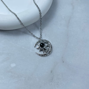 Custom Photo Projection Necklace, Elegant Moonlight Charm 59 08acxx140325 - Necklace - GoDuckee