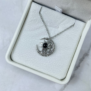 Custom Photo Projection Necklace, Elegant Moonlight Charm 59 08acxx140325 - Necklace - GoDuckee