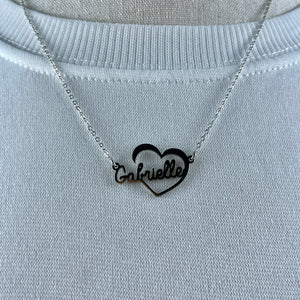 Personalized Name Necklace - Heartfelt Charm 08 13acxx140325 - Necklace - GoDuckee