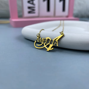 Personalized Name & Initial Necklace 37 22acxx140325 - Necklace - GoDuckee