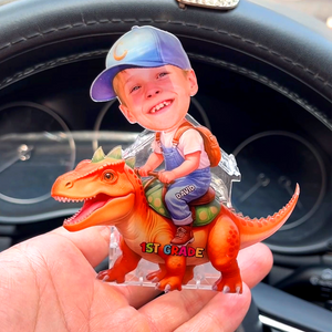 Custom Photo Gifts For Dino-loving Kids Shaking Head Standee 03hutn311224 - Shaking Head Standee - GoDuckee