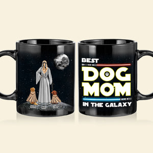 Personalized Gifts For Dad Coffee Mug Best Dog Dad In The Galaxy 012QHTH210324DAHHHG - Coffee Mugs - GoDuckee