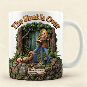 Hunting Couple Coffee Mug - Personalized Gifts For Couple 01huti300526 - Coffee Mug - GoDuckee