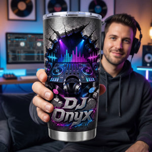DJ Theme 20oz Tumbler - Personalized Gifts For DJ Tumbler 01NATI300726