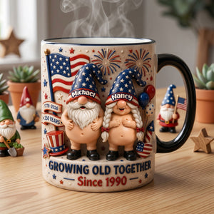 Growing Old Together Magic Coffee Mug - Personalized Gifts For Couple 02nati030626 - Coffee Mug - GoDuckee