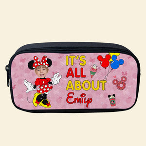 Custom Photo Gifts For Kid, Cute Mouse Pencil Case 02PGDC150724 - Pencil Case - GoDuckee