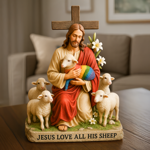 LGBT Jesus Supporter Acrylic Plaque - Gifts For LGBT+ 05HUPU130525 - Shaped Plaques - GoDuckee