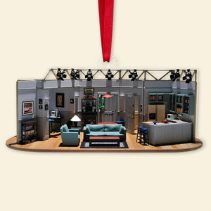 TV Sitcom Fan Acrylic Custom Shape Ornament 04natn221123 - Ornament - GoDuckee
