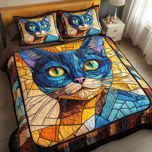 Siamese Cat Gifts For Cat Lovers Quilt Bedding Set Special Line 01TGDT210125 - Blanket - GoDuckee
